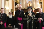 arcybiskup galas z patriarchą koptyjskim Tawadrosem